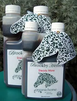 Organic Herbal Range from Brookby Herbs