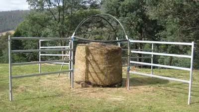 Round Bale Net use and cover to make