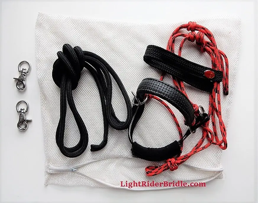 How to Clean Rope Halters and Bitless Bridles