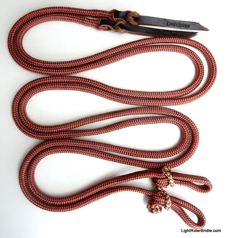 LightRider Button Knot Split Reins