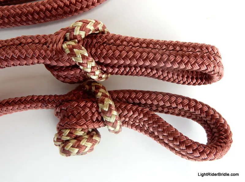 LightRider Button Knot Split Reins