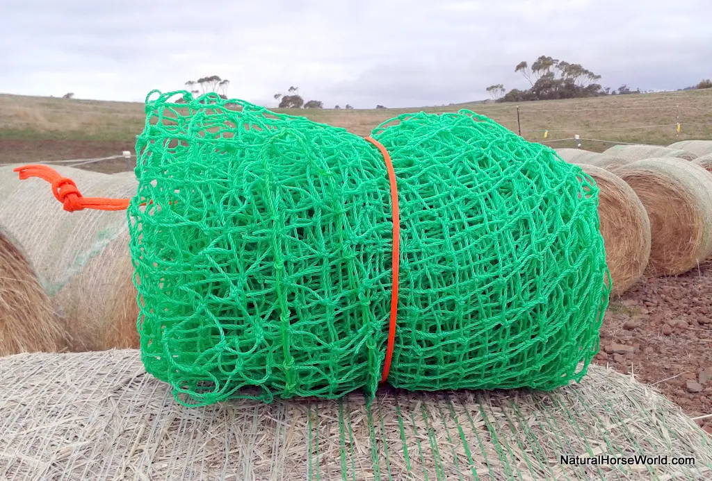 HaySaver Tuff Round Bale Hay Net 4cm holes /60 ply