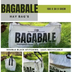BagABale The Affordable Hay Transport Bag