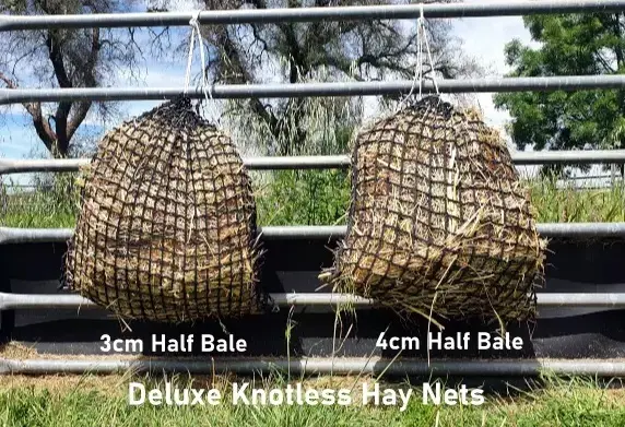 Deluxe Knotless Hay Net 3cm, 4cm or 6cm hole size