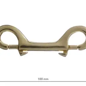 Double-end Solid Brass Clip For hay nets and water/feed buckets